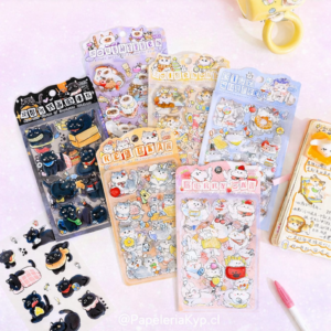 🐾 Stickers Gatito – ¡Ternura en cada detalle! ✨