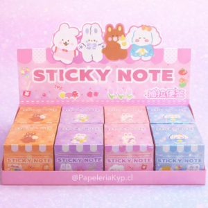 🐇 Caja de Post-it Adhesivos Conejito ✨