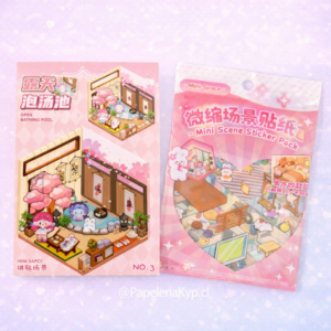 ✨ Libreta de Stickers Escenario 3D Conejo ✨