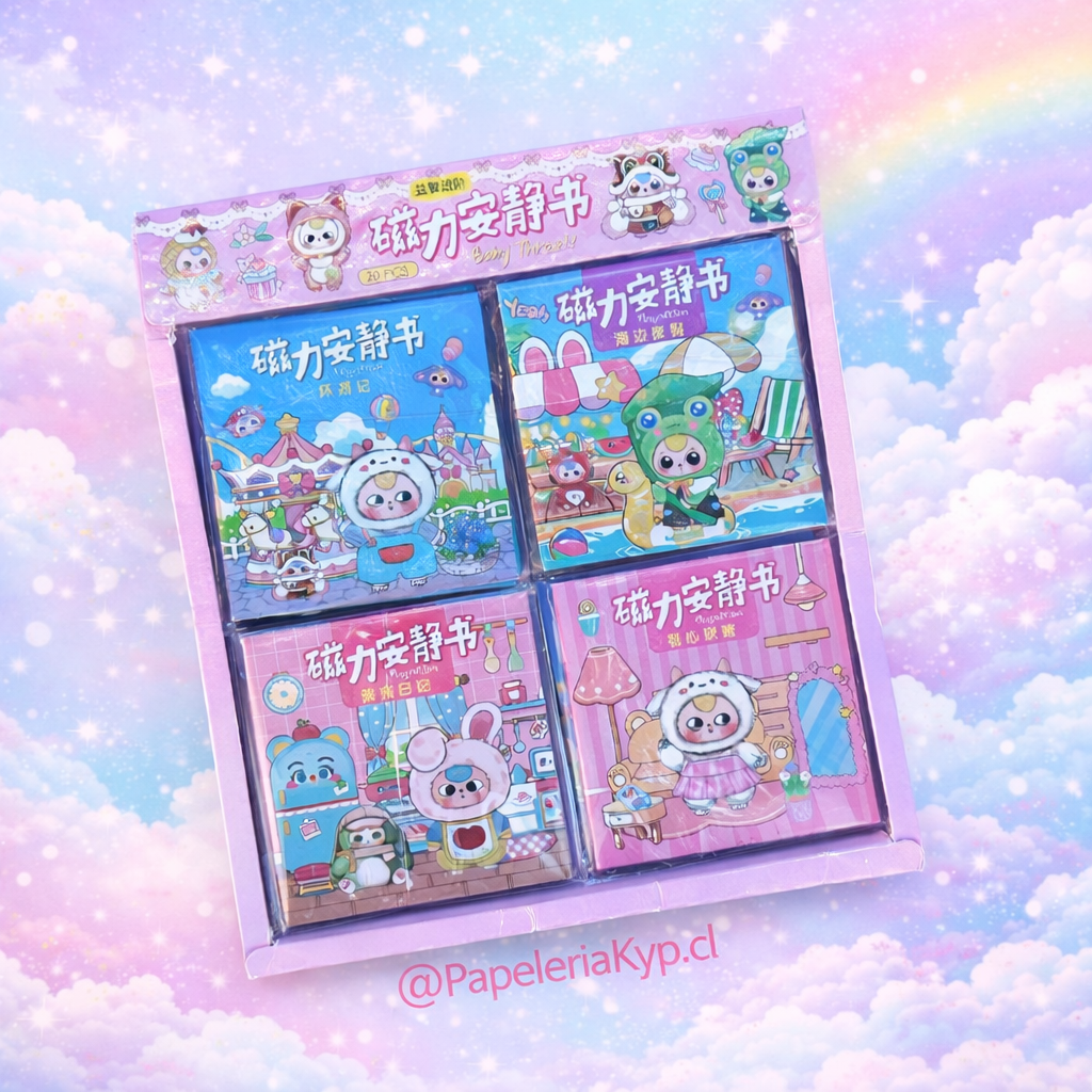 ✨ Libro Imantado Baby Three (Mini Interactivo) ✨