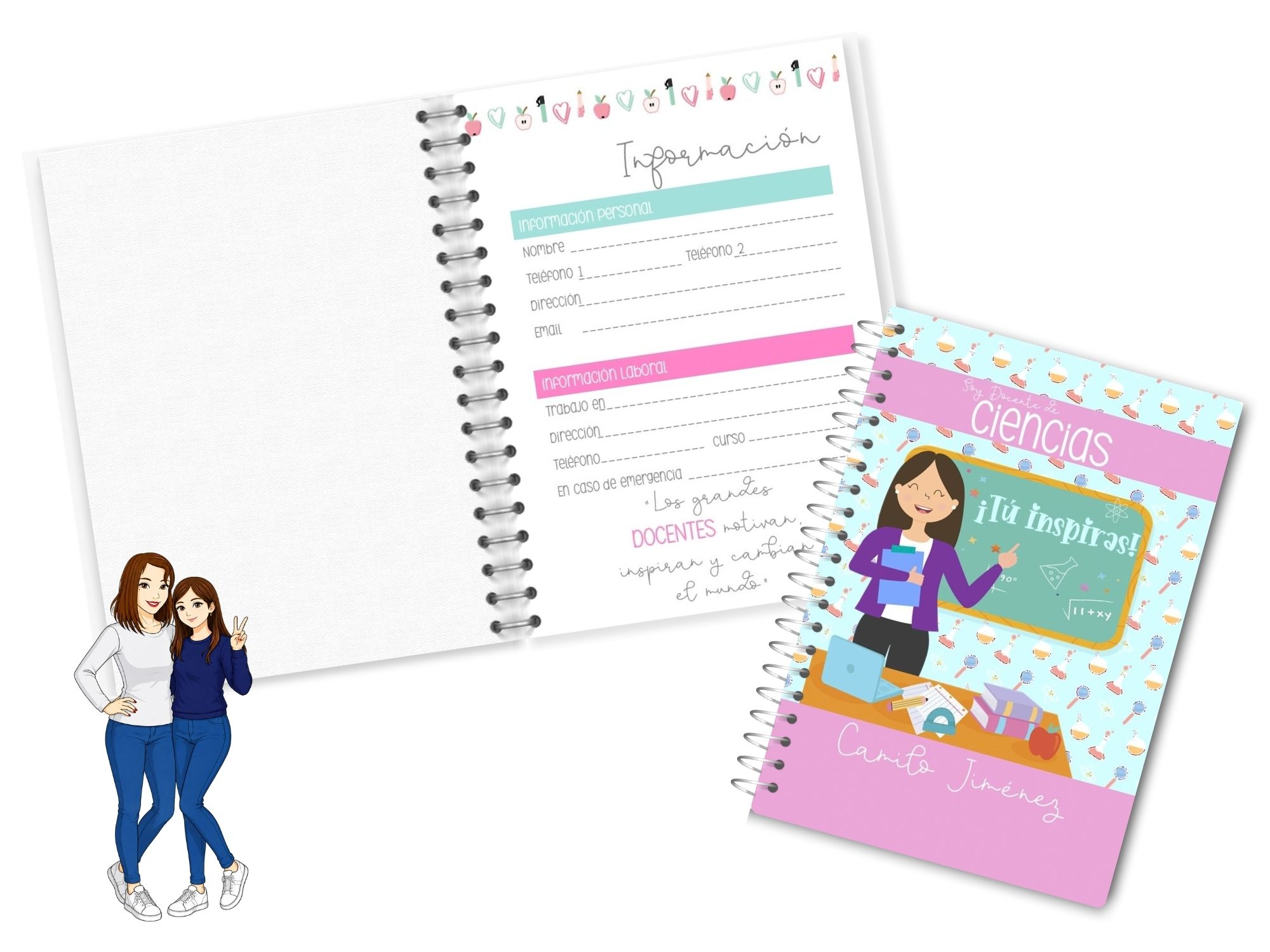 📚✨ Agenda Docente Ciencias✨🍎