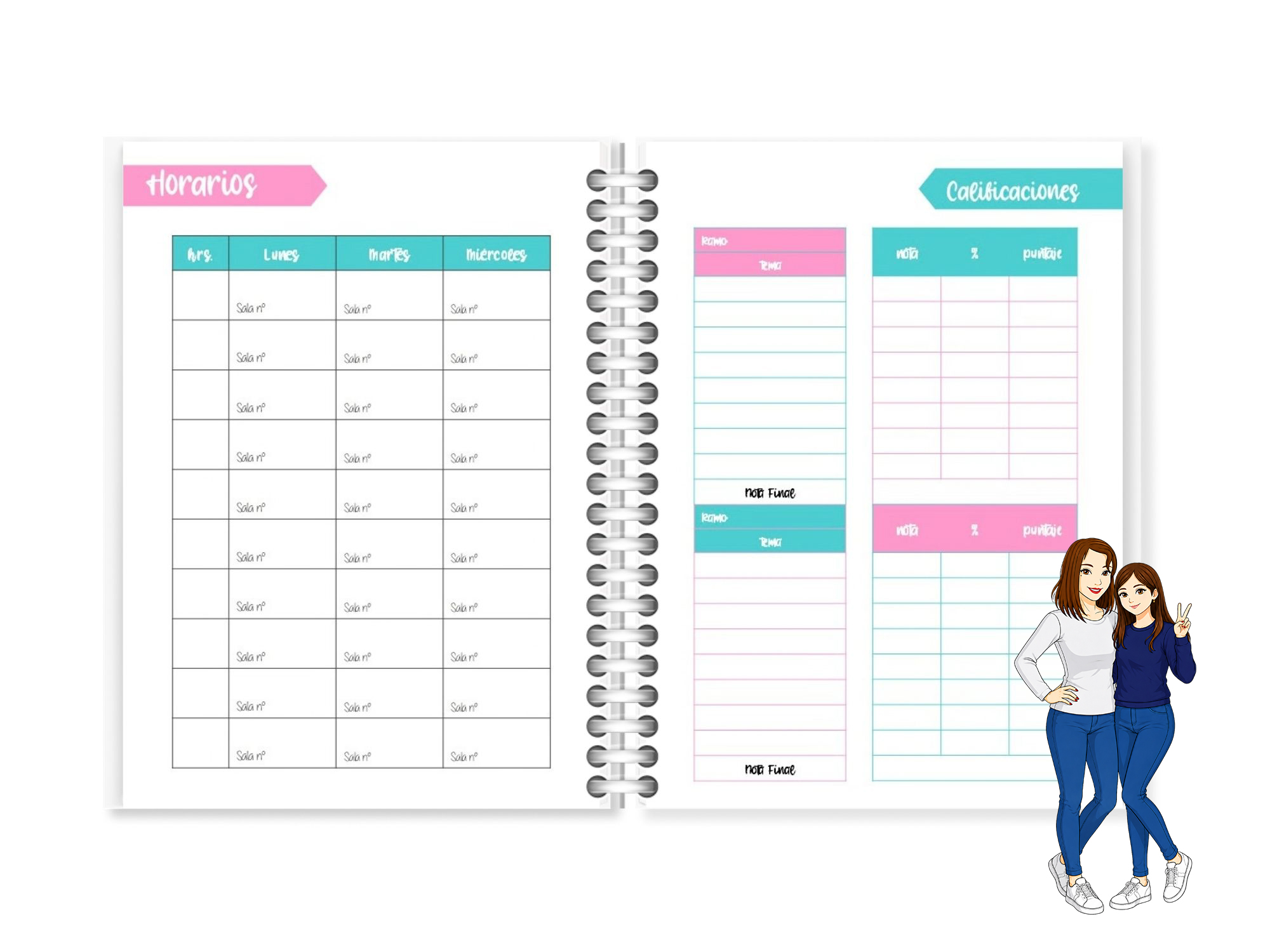 📚✨ Agenda Universitaria Organizada - Imagen 3